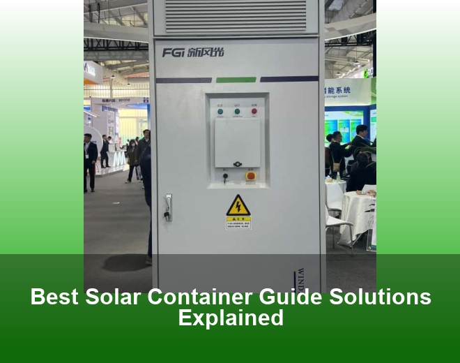 Best Solar Container Guide Solutions Explained